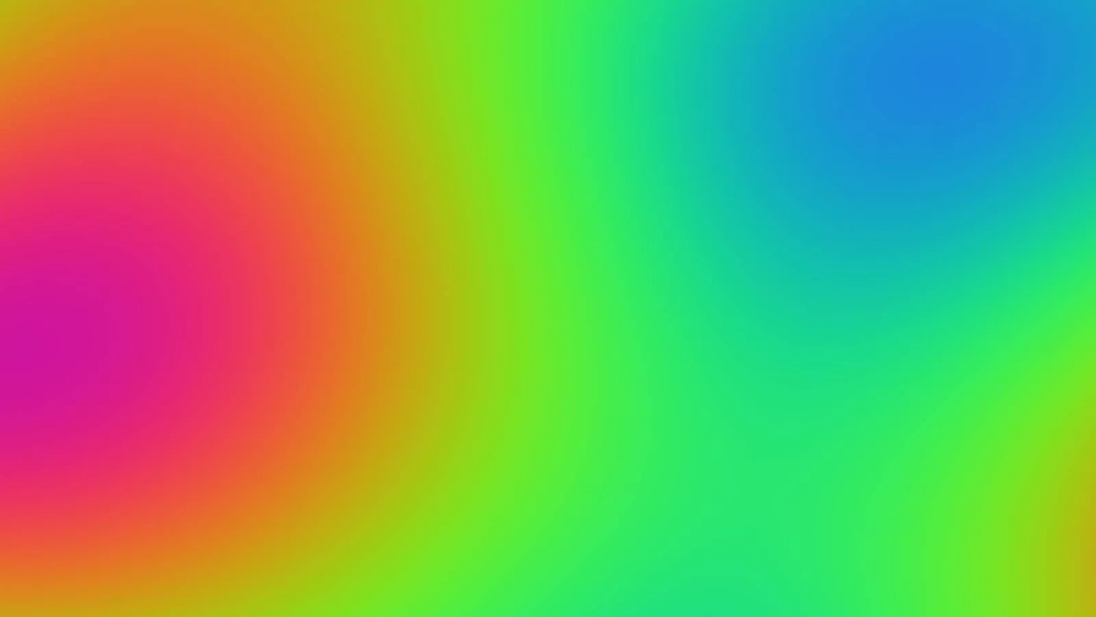 A smooth field of shifting colour, wider than it is tall.